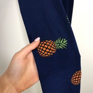 LuLaRoe Pants - LuLaRoe Pineapple Tween Leggings LuLaRoe Pants - LuLaRoe Pineapple Tween Leggings